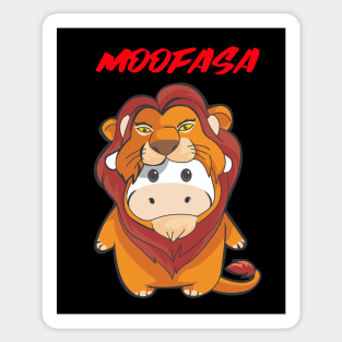 Moofasa Sticker